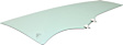 Front, Driver and Passenger Side Door Glasses, Green Tint, 4-Door, Sedan, Replaces NAGS No. FD22693 GTYN, FD22694 GTYN