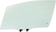 Front, Driver and Passenger Side Door Glasses, Green Tint, Japan/Mexico Built Vehicle, Replaces NAGS No. FD26262 GTYN, FD26263 GTYN