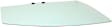 Front, Driver and Passenger Side Door Glasses, Green Tint, Japan/Mexico Built Vehicle, Replaces NAGS No. FD26262 GTYN, FD26263 GTYN