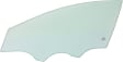 Front, Driver and Passenger Side Door Glasses, Green Tint, Replaces NAGS No. FD24681 GTNN, FD24682 GTNN