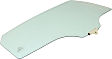 Rear, Driver and Passenger Side Door Glasses, Green Tint, Replaces NAGS No. FD24683 GTYN, FD24684 GTYN