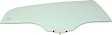 Rear, Driver and Passenger Side Door Glasses, Green Tint, Replaces NAGS No. FD24683 GTYN, FD24684 GTYN