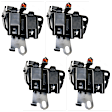 Ignition Coil, Set of 4, 2.0L, 4Cyl