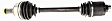 2003 Honda CR-V - Front, Driver and Passenger Side Axle Assembly, New, 2.4L 4Cyl