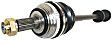 Front, Driver and Passenger Side Axle Assemblies, 1.7L Engine, Automatic Transmission