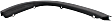 Rear, Driver and Passenger Side Fender Trim, Textured Dark Gray
