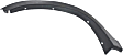 Rear, Driver and Passenger Side Fender Trim, Black, Japan or UK Built Vehicle