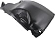 Rear, Driver and Passenger Side, Rear Section, Fender Liner