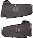 Rear, Driver and Passenger Side, Fender Liner, 4-Door, Hatchback