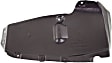 Rear, Driver and Passenger Side, Fender Liner, 4-Door, Hatchback
