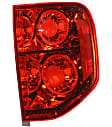 Driver and Passenger Side Halogen Tail Light, Without bulb(s), OE Replacement
