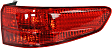 Driver and Passenger Side, Outer Halogen Tail Light, Without bulb(s), OE Replacement