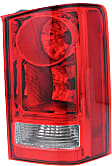 Driver and Passenger Side Tail Lights, with Bulbs, Halogen, 4-Door, Sport Utility