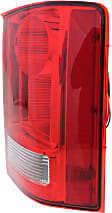 Driver and Passenger Side Tail Lights, with Bulbs, Halogen, 4-Door, Sport Utility