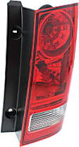 Driver and Passenger Side Tail Lights, with Bulbs, Halogen, 4-Door, Sport Utility