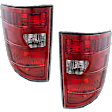 2014 Honda Ridgeline - Driver and Passenger Side Halogen Tail Light, Without bulb(s), OE Replacement
