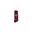 2014 Honda Ridgeline - Driver and Passenger Side Halogen Tail Light, Without bulb(s), OE Replacement