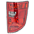 Driver and Passenger Side Halogen Tail Light, Without bulb(s), OE Replacement, CAPA Certified