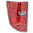 Driver and Passenger Side Halogen Tail Light, Without bulb(s), OE Replacement, CAPA Certified