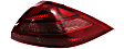 Driver and Passenger Side Halogen Tail Light, Without bulb(s), OE Replacement