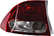 Driver and Passenger Side, Outer Halogen Tail Light, Without bulb(s), OE Replacement