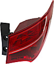 Driver and Passenger Side, Inner and Outer Halogen Tail Light, With bulb(s), OE Replacement