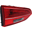 Driver Side, Inner And Outer Halogen Tail Light, With bulb(s), OE Replacement