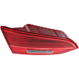 Driver Side, Inner And Outer Halogen Tail Light, With bulb(s), OE Replacement
