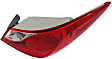2014 Hyundai Sonata - Driver and Passenger Side, Outer Halogen Tail Light, With bulb(s), Mounts on Body, OE Replacement