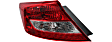 2013 Honda Civic - Driver and Passenger Side Halogen Tail Light, With bulb(s), 2-Door, OE Replacement, Coupe