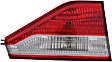 Driver and Passenger Side, Inner and Outer Tail Lights, with Bulbs, Halogen, Mounts on Body