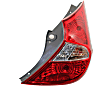 Driver and Passenger Side Halogen Tail Light, With bulb(s), OE Replacement, CAPA Certified