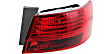 Driver and Passenger Side, Outer Halogen Tail Light, With bulb(s), OE Replacement