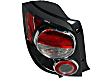 Driver and Passenger Side Halogen Tail Light, With bulb(s), OE Replacement