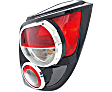 Driver and Passenger Side Halogen Tail Light, With bulb(s), OE Replacement,, CAPA Certified