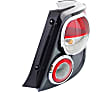 Driver and Passenger Side Halogen Tail Light, With bulb(s), OE Replacement,, CAPA Certified