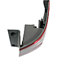 Passenger Side, Inner and Outer Halogen Tail Light, With bulb(s), OE Replacement