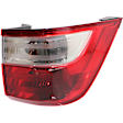 Passenger Side, Inner and Outer Halogen Tail Light, With bulb(s), OE Replacement, CAPA Certified