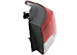 Driver and Passenger Side, Outer Halogen Tail Light, With bulb(s), OE Replacement