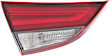 Driver Side, Inner And Outer Halogen/LED Combo Tail Light, With bulb(s), OE Replacement