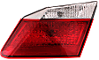 Driver and Passenger Side Halogen Tail Light, With bulb(s), OE Replacement, Sedan