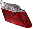 Driver and Passenger Side Halogen Tail Light, With bulb(s), OE Replacement, Sedan