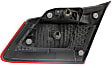 2013 Honda Accord - Driver Side, Inner And Outer Halogen Tail Light, With bulb(s), 4-Door Mounts On Trunk Lid, OE Replacement, Sedan