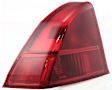 Driver and Passenger Side, Inner and Outer Halogen Tail Light, With bulb(s), OE Replacement