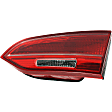 Passenger Side, Inner and Outer Halogen Tail Light, With bulb(s), OE Replacement