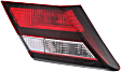 Driver and Passenger Side, Inner Halogen Tail Light, With bulb(s), OE Replacement