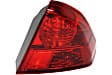 2004 Honda Civic - Driver and Passenger Side, Outer Halogen Tail Light, Without bulb(s), 4-Door Mounted On Body, Japan Built Vehicle, OE Replacement, Sedan