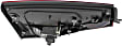 Passenger Side, Inner and Outer LED Tail Light, With bulb(s), OE Replacement