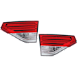 Passenger Side, Inner and Outer LED Tail Light, With bulb(s), OE Replacement, CAPA Certified