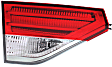 Passenger Side, Inner and Outer LED Tail Light, With bulb(s), OE Replacement, CAPA Certified